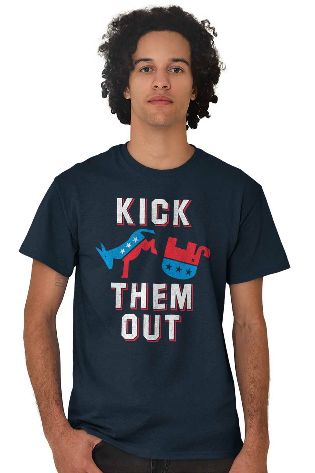 Kick Republicans Out Pro Democrat Liberal Political Left Classic T Shirt Tee gallery