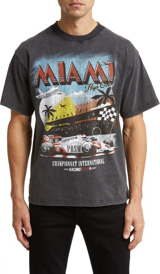 Alpha Collective Mens Miami High Octane Championnat Racing Club Shirt New M, 2XL gallery