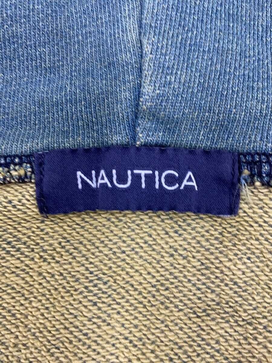 NAUTICA Mix Color Indigo Sweat Zip Hoodie, Size L, Cotton, Green, 251-1247 gallery