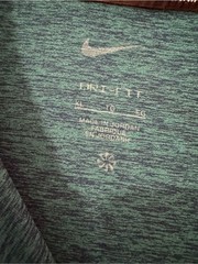 Nike Teal Quarter-Zip Athletic Pullover XL