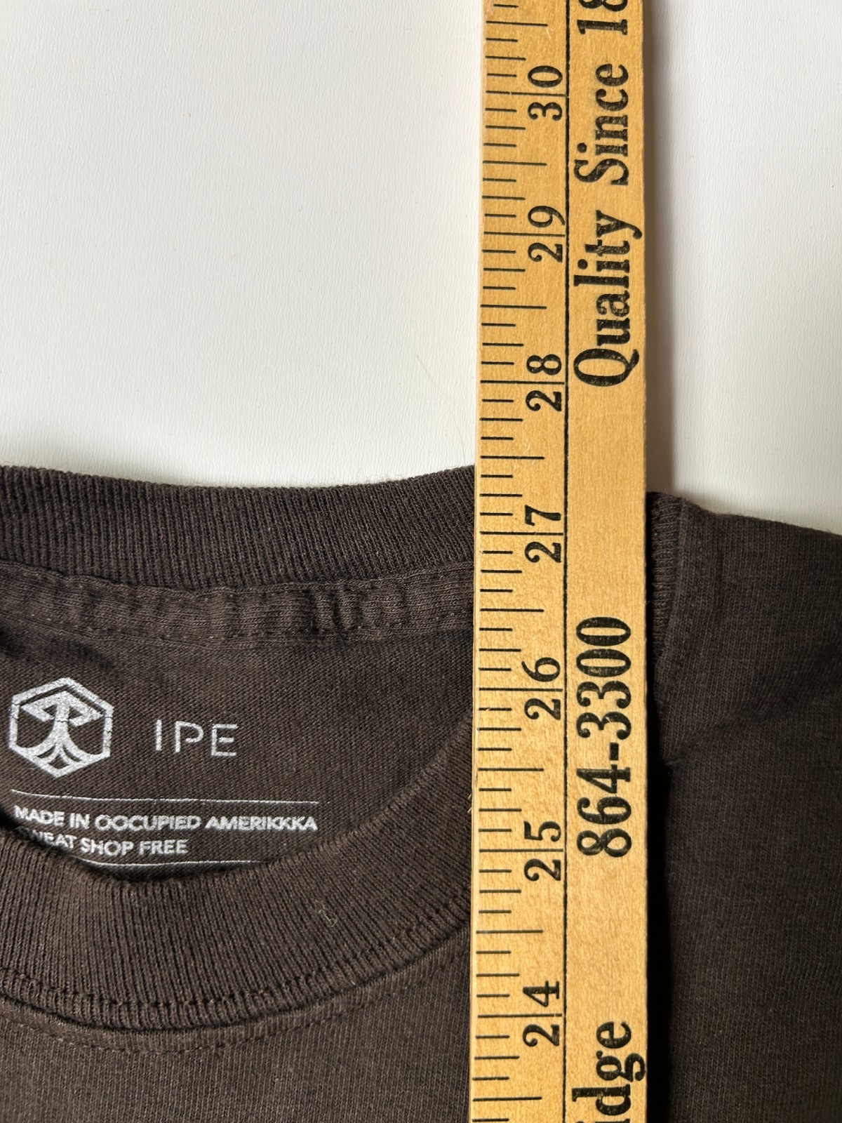Increase Peace Everywhere Long Sleeve Shirt Brown Berets Chicano Movement Men's gallery