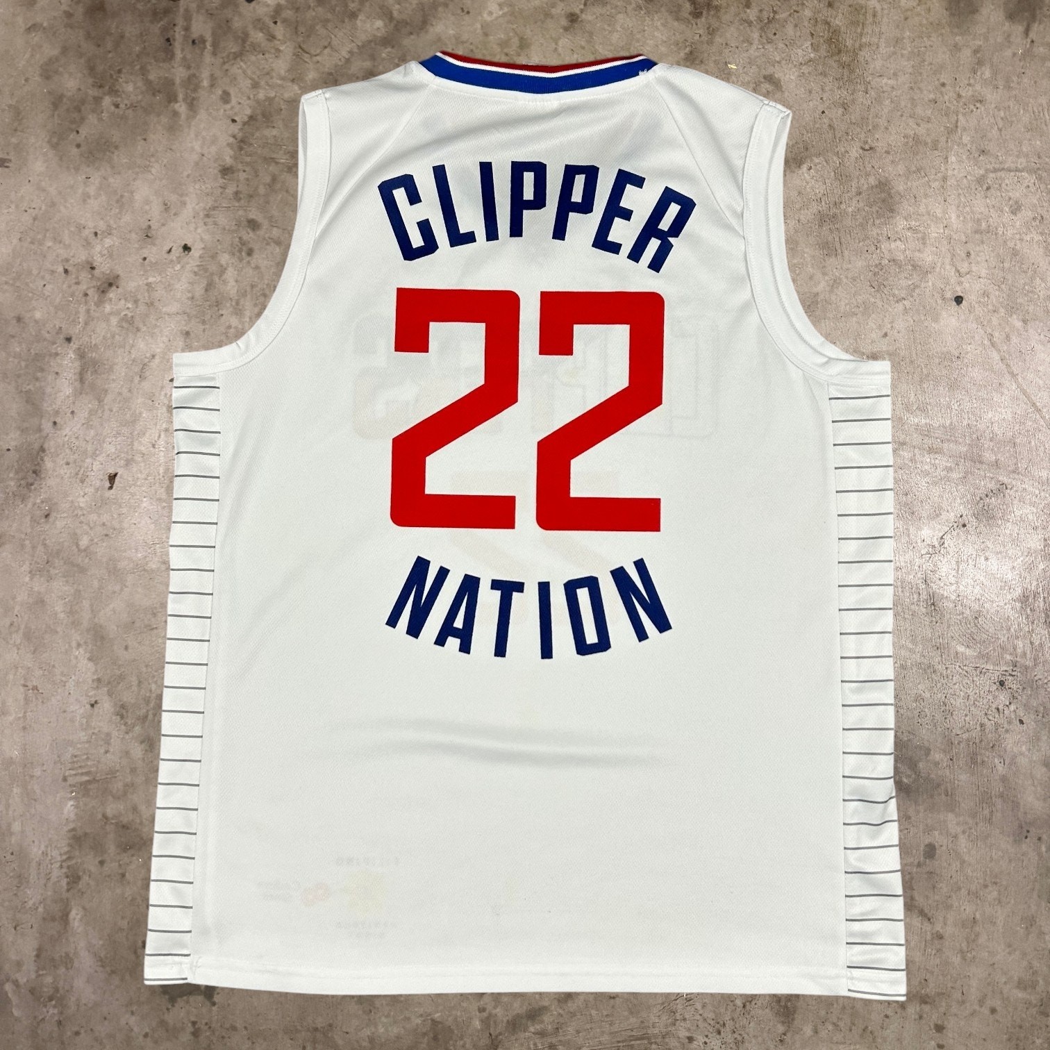Los Angeles Clippers Jersey #22 Filipino Heritage Tank Top White Mens Size XL gallery
