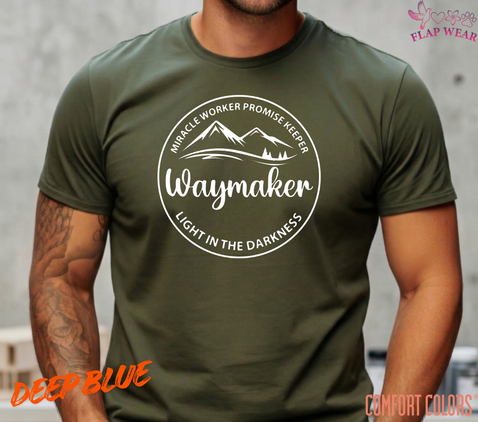 Unisex Waymaker Christian T-Shirt, Men T shirt,Women T shirt Gift Christian gallery