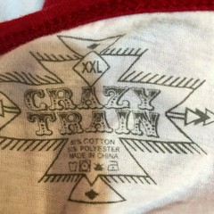 Reagan Roosevelt Kennedy Crazy Train Men’s XXL White Red Half Sleeve T Shirt