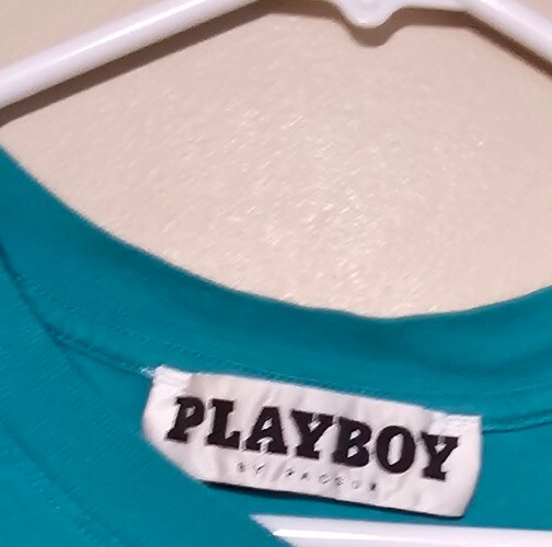 Vintage Playboy Pacsun Heat Wave T Shirt Wavy Print Spell Out Size XL Adult gallery