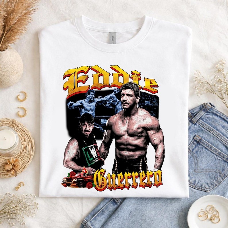 Eddie Guerrero I'm Your Papi Shirt, Graphic Tee, WWE LWO Shirt, Lucha Wrestling gallery
